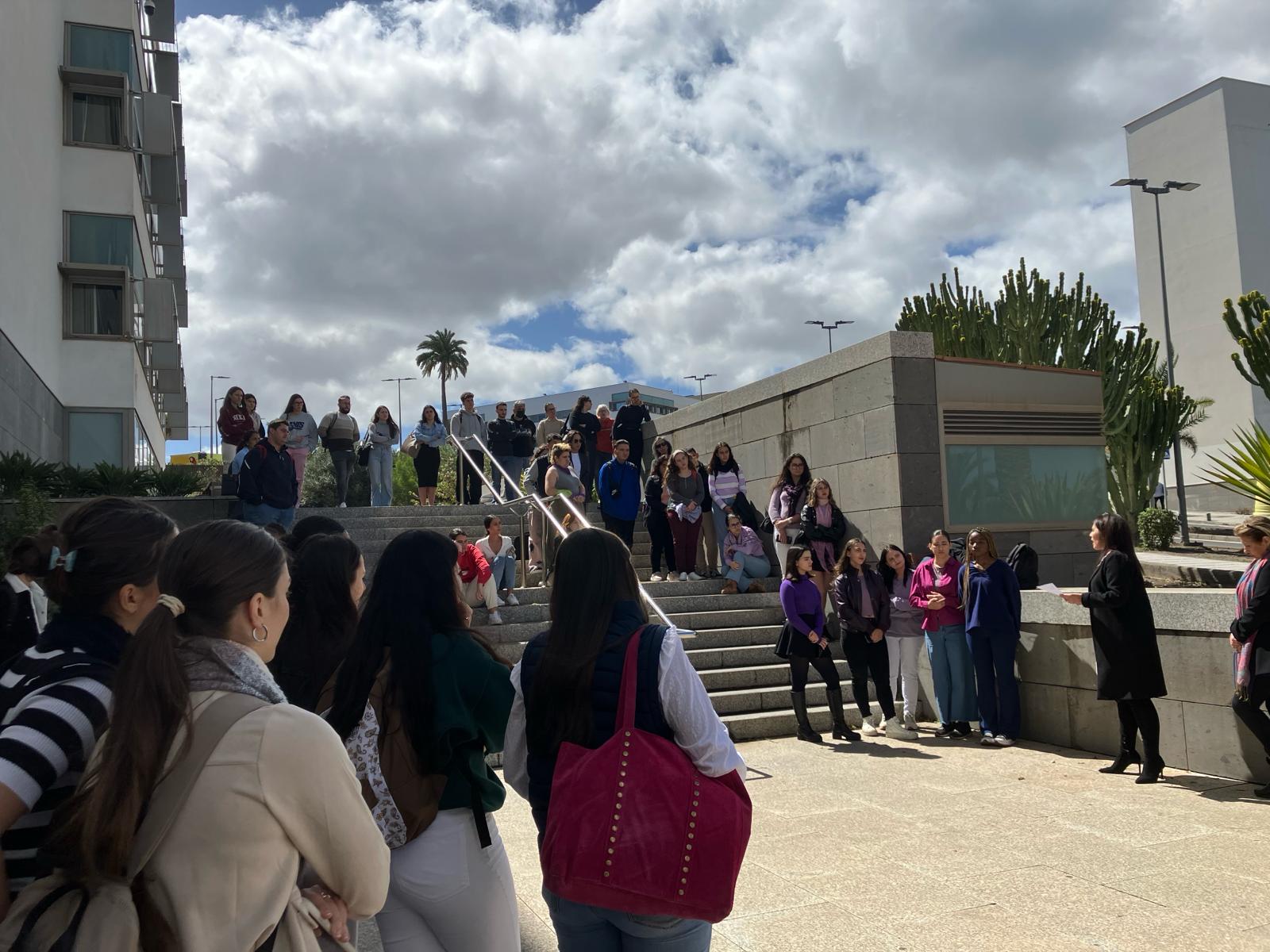 Día de la mujer en la Facultad de Ciencias Jurídicas.